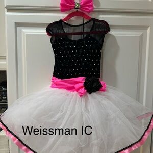 Black and Pink dance recital Costume